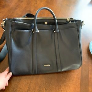 Navy coach briefcase in excellent condition!!